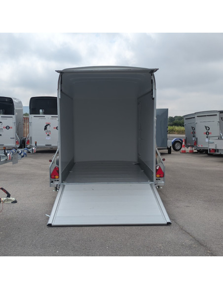 FOURGON ROADSTER 400 - 314x166x200 - 1300 KG - COMPOSITE - BLANC + P. LATERALE (Debon)