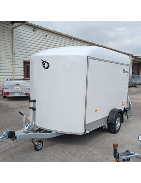 FOURGON ROADSTER 400 - 314x166x200 - 1300 KG - COMPOSITE - BLANC + P. LATERALE (Debon)