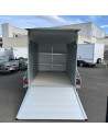FOURGON ROADSTER 400 - 314x166x200 - 1300 KG - ALUMINIUM - BLANC +P. LATERALE+leds+Camera+Etageres (Debon) PROMO Stock uniquemen