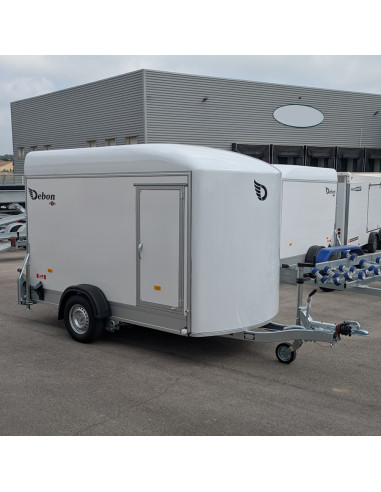 FOURGON ROADSTER 400 - 314x166x200 - 1300 KG - COMPOSITE - BLANC + P. LATERALE (Debon)