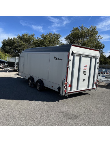 FOURGON ROADSTER 2000 - 550x220x204 - 3500 KG - ALUMINIUM (Debon)