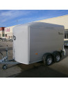 FOURGON ROADSTER 500 - 314x166x200 - 2000 KG - ALUMINIUM - GRIS (Debon)