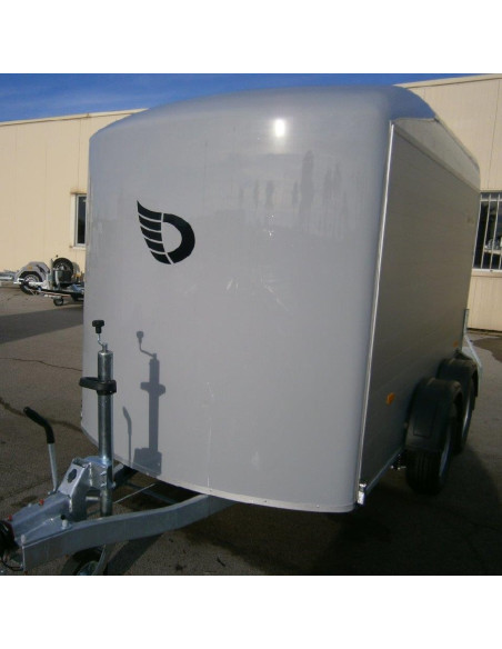 FOURGON ROADSTER 500 - 314x166x200 - 2000 KG - ALUMINIUM - GRIS (Debon)