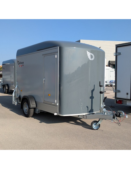 FOURGON ROADSTER 300 - 300x151x197 - 1300 KG - COMPOSITE - GRIS + P. LATERALE (Debon)