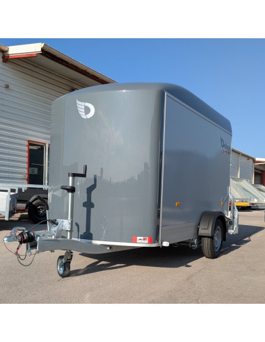 FOURGON ROADSTER 300 - 300x151x197 - 1300 KG - COMPOSITE - GRIS + P. LATERALE (Debon)