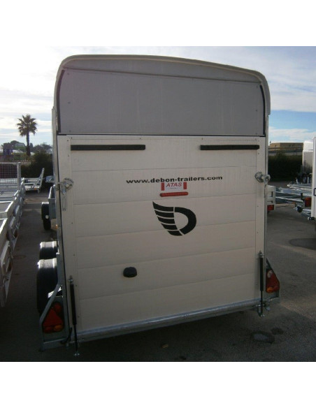FOURGON ROADSTER 500 - 314x166x200 - 2000 KG - ALUMINIUM - GRIS (Debon)