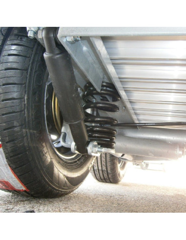 FOURGON ROADSTER 500 - 314x166x200 - 2000 KG - ALUMINIUM - GRIS (Debon)