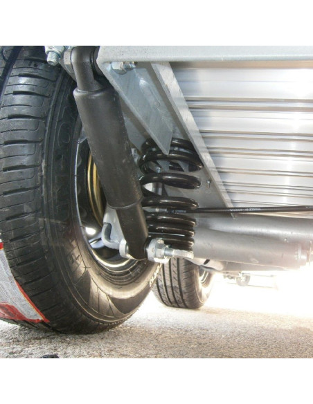 FOURGON ROADSTER 500 - 314x166x200 - 2000 KG - ALUMINIUM - GRIS (Debon)