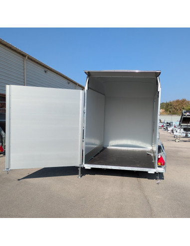 FOURGON ROADSTER 300 - 300x151x197 - 1300 KG - COMPOSITE - GRIS + P. LATERALE (Debon)