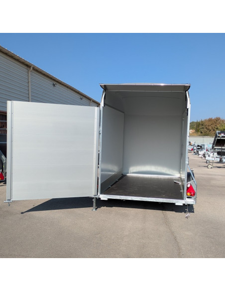 FOURGON ROADSTER 300 - 300x151x197 - 1300 KG - COMPOSITE - GRIS + P. LATERALE (Debon)