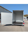 FOURGON ROADSTER 300 - 300x151x197 - 1300 KG - COMPOSITE - GRIS + P. LATERALE (Debon)