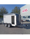 FOURGON ROADSTER 500 - 314x166x200 - 2000 KG - COMPOSITE - GRIS + P. LATERALE (Debon)