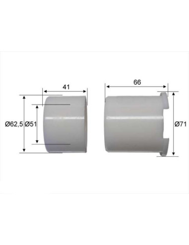 PEITZ BAGUE DE TETE D ATTELAGE PAV SR 2 7 kit...