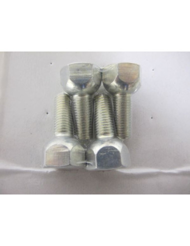 Kit de 4 vis de roue sph riques M10 x 125 -...