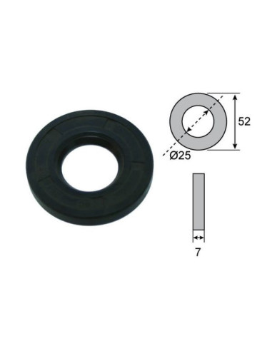 BAGUE D ETANCHEITE 25 52 7