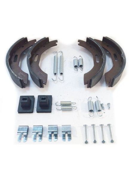 Hahn Kit m choires de freins compatible 200 x 35 pour essieu Hahn