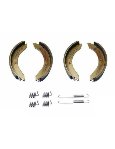 Peitz Kit m choires de freins 160 x 35 pour essieu Peitz
