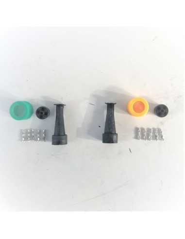AJBA ERDE Connecteur rond pour feu FP80 5 plots...