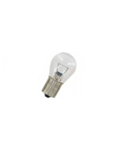 AMPOULE POIRETTE BA15S 12V 21W MONOFIL BLANC...