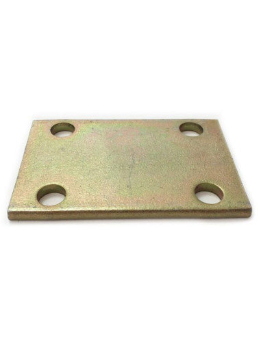 Plaquette d assemblage 4 trous pour tube...