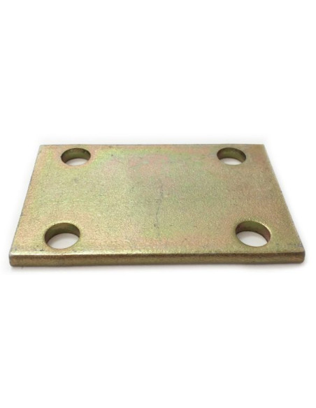 Plaquette d assemblage 4 trous pour tube largeur 50 30 mm