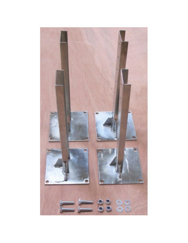 KIT DE 4 PIEDS POUR SURELEVER LES COFFRES