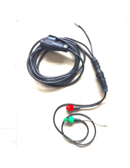 Radex alimentation 4m arri re 2 4m 13 plots connectqiue ronde rouge et vert