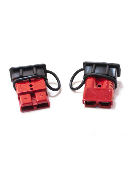 CONNECTEURS RAPIDES ROUGE ET NOIR GRAND MODELE 80 55