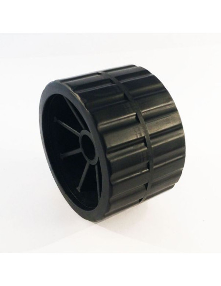 Galet diam tre 120 mm Largeur 75 mm Al sage 23 mm Coloris noir