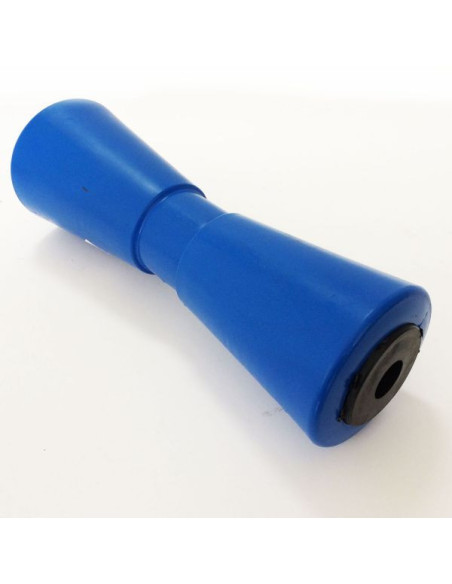 Rouleau bobine de quille diam tre 94 mm Longueur 286 mm Al sage 21 mm Coloris bleu noir