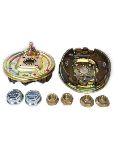 ALKO Kit de 2 plateaux de frein 2361 AAA pour moyeu de 230 apr s 1999 version boulonnable