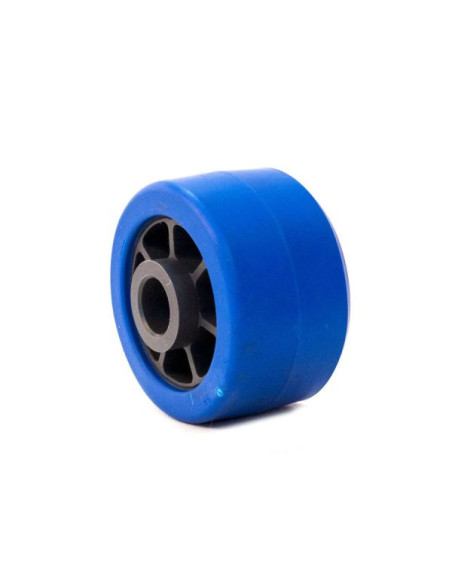 Galet bicolore gris bleu Diam tre 90 mm Largeur 60 mm Al sage 21 mm
