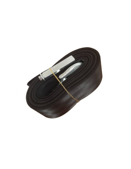 SANGLE AVEC CROCHET POUR TREUIL TRACTION 4100 KG - L 10 M - l 65 mm