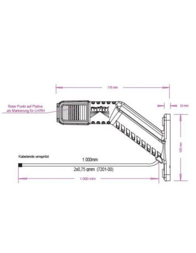 FEU DE GABARIT LED ASPOCK SUPERPOINT 4...