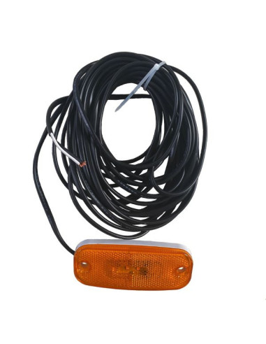 FEU DE POSITION LED ORANGE DAFA SM1 - CABLE L 8...