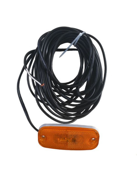 FEU DE POSITION LED ORANGE DAFA SM1 - CABLE L 8 5m Sunway 