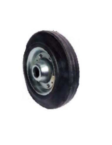 ROULETTE GALET 160 40 DUR AVEC JANTE ACIER