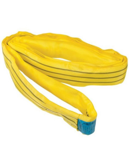 ELINGUE RONDE LONGUEUR 3M LARGEUR 70 MM CHARGE 3000 KG JAUNE
