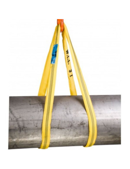 ELINGUE RONDE LONGUEUR 3M LARGEUR 70 MM CHARGE 3000 KG JAUNE