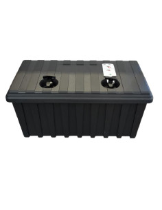 COFFRE POLYPROPYLÈNE SOUS CHASSIS 160L (1000x500x500mm) 2