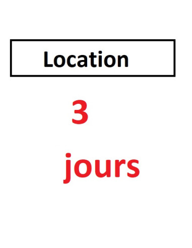 LOCATION PORTE MOTO  NON FREINE 3 JOURS