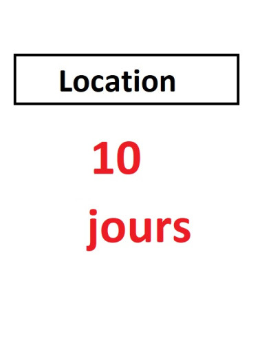 LOCATION PORTE MOTO  NON FREINE 10 JOURS