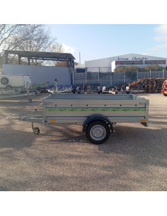 UTILITAIRE DE LOCATION  236*129*45 1 ESSIEU - PROLAME 236 - 500 KG PTC