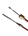 CABLE de FREIN DOUILLE de 23mm - LT1120-G0890 FILETAGE de 8  (alko pièce d'origine)                                          