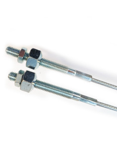 KIT CABLES DE FREIN GSM GKN (coquilles-palonnier) LT 1480 G1240-(Gsm-Gkn pièce d'origine)  2