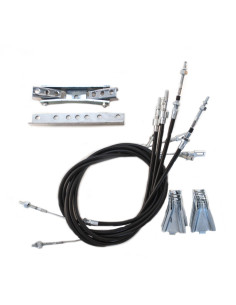 KIT CABLES DE FREIN GSM GKN LT1750 G1480 & LT1330 G1050-(Gsm-Gkn pièce d'origine) 