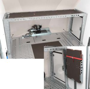 OPTION ETABLI SUR RACK A PNEU  / RT4