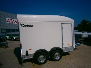 FOURGON ROADSTER 500 BOIS & POLY  320*167*200 2000 KG PORTE LATERALE 