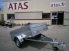 UTILITAIRE 201*135*45 1 ESSIEU - EXPERT ACIER - 500 KG PTC