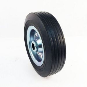 ROULETTE GALET 200*60 DUR AVEC JANTE ACIER pour RJ CANNELEE